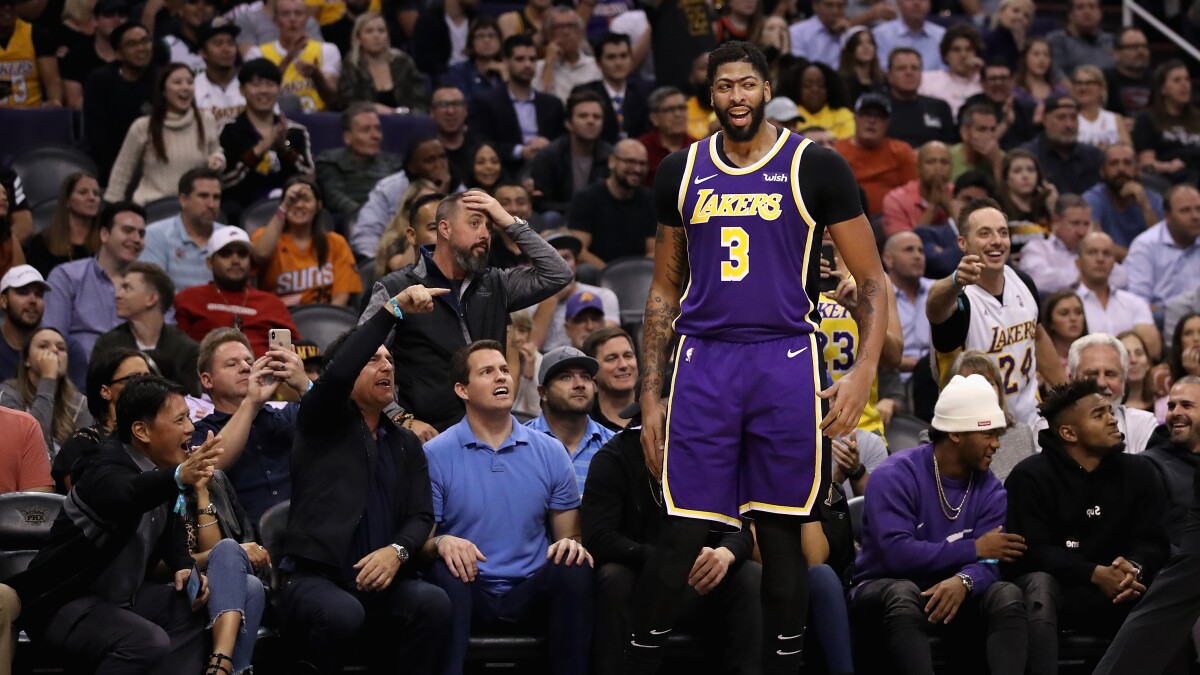 Anthony Davis Is Expected To Miss Lakers Game Tonight Against Warriors
