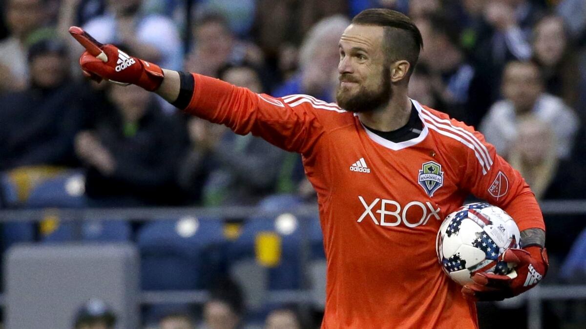 Goalkeeper Stefan Frei and the Sounders are the reigning MLS champions, but just like last season they are off to a slow start.