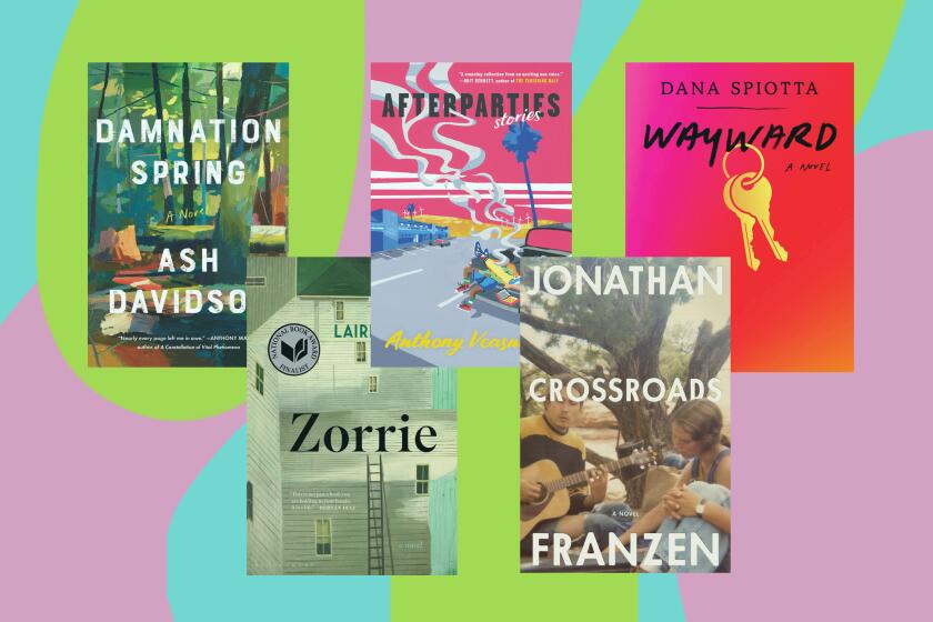 The 5 best fiction books of 2021 according to Mark Athitakis: Damnation Spring by Ash Davidson, Zorrie By Laird Hunt, Afterparties By Anthony Veasna So and Crossroads By Jonathan Franzen.