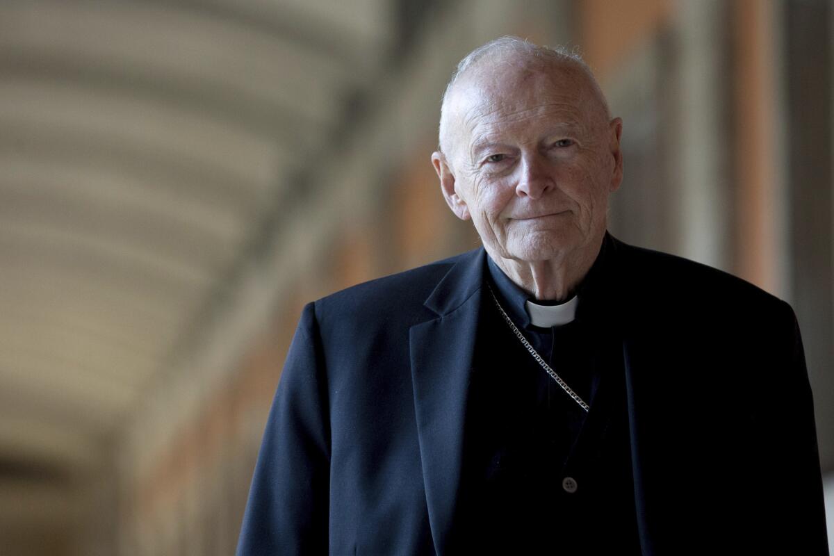 Cardinal Theodore Edgar McCarrick, shown in Rome in 2013.