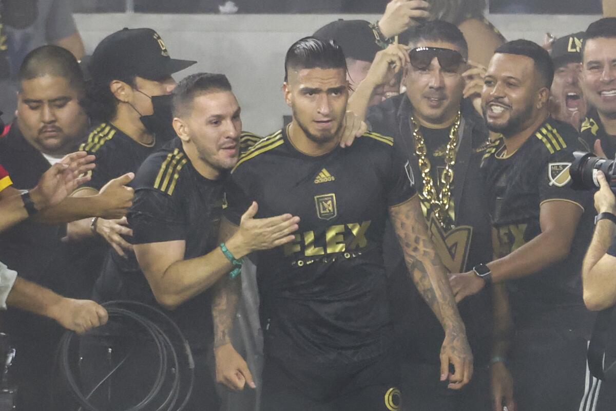Los Angeles FC forward Cristian A