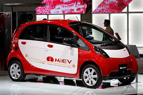 L.A. Auto Show: Mitsubishi MiEV EV