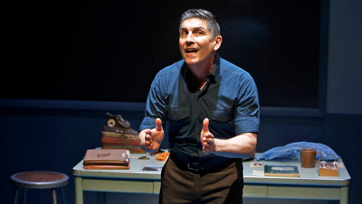 Writer-performer James Lecesne brings his acclaimed solo drama "The Absolute Brightness of Leonard Pelkey" to San Diego's Old Globe Theatre this week.