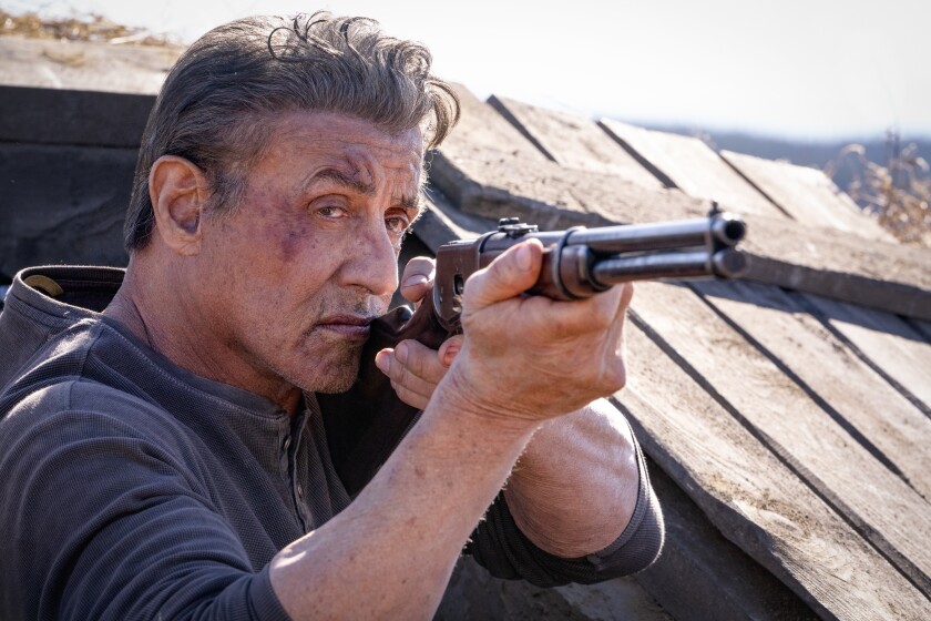 Sylvester Stallone stars as John Rambo in "Rambo: Last Blood."