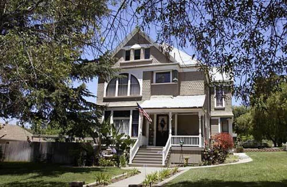 A house built in 1891 is a showpiece in the Old Escondido Historic District, where homes date back to the 1880s.
