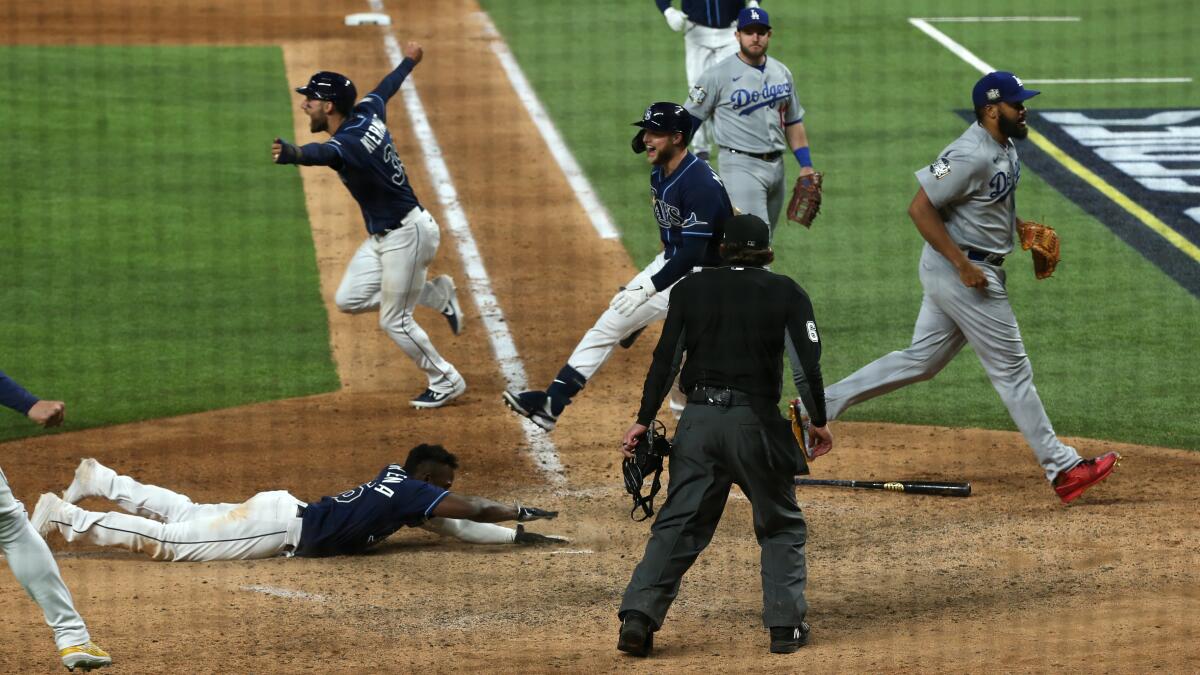 Rays stun Dodgers in Game 4 with epic World Series finish