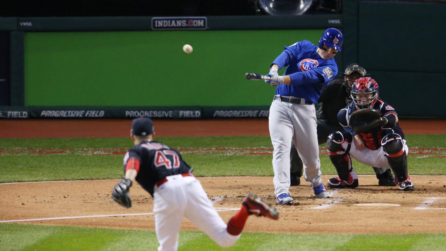 World Series Game 2: Cubs 5, Indians 1