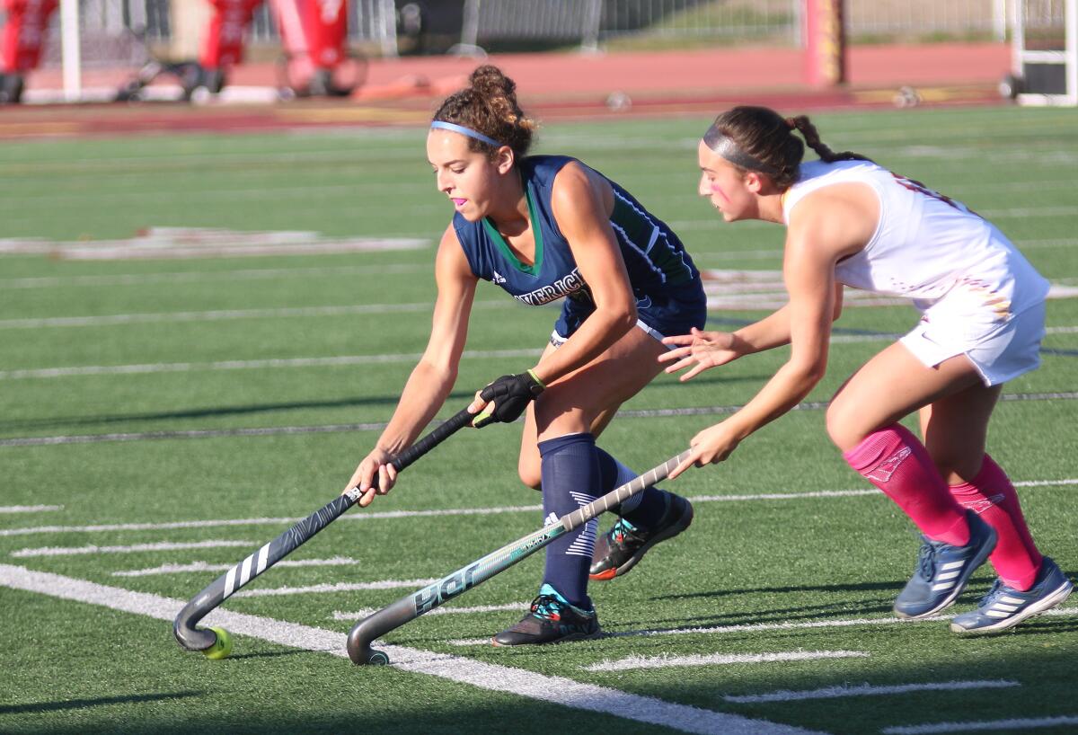 Midfielder Mia DiGiulio is LCC's top scorer.