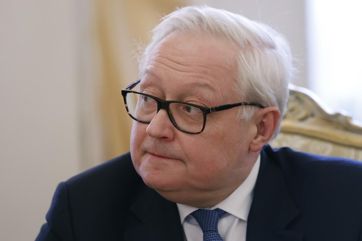 Russian Deputy Foreign Minister Sergei Ryabkov