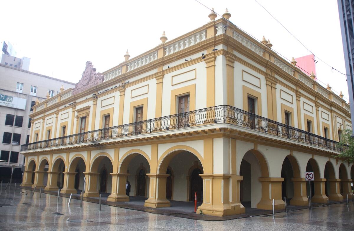 El antiguo Palacio Municipal, hoy Museo Metropolitano de Monterrey