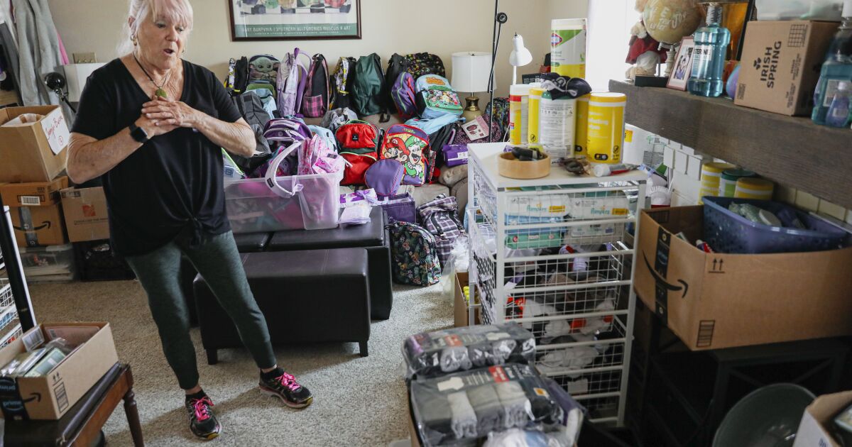 San Diego woman fills home with donations for Afghans seeking safety in U.S.