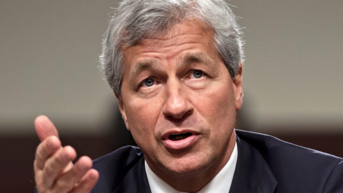 He only wants to help you, right? JPMorgan Chase CEO Jamie Dimon, seen here during Congressional testimony in 2012.