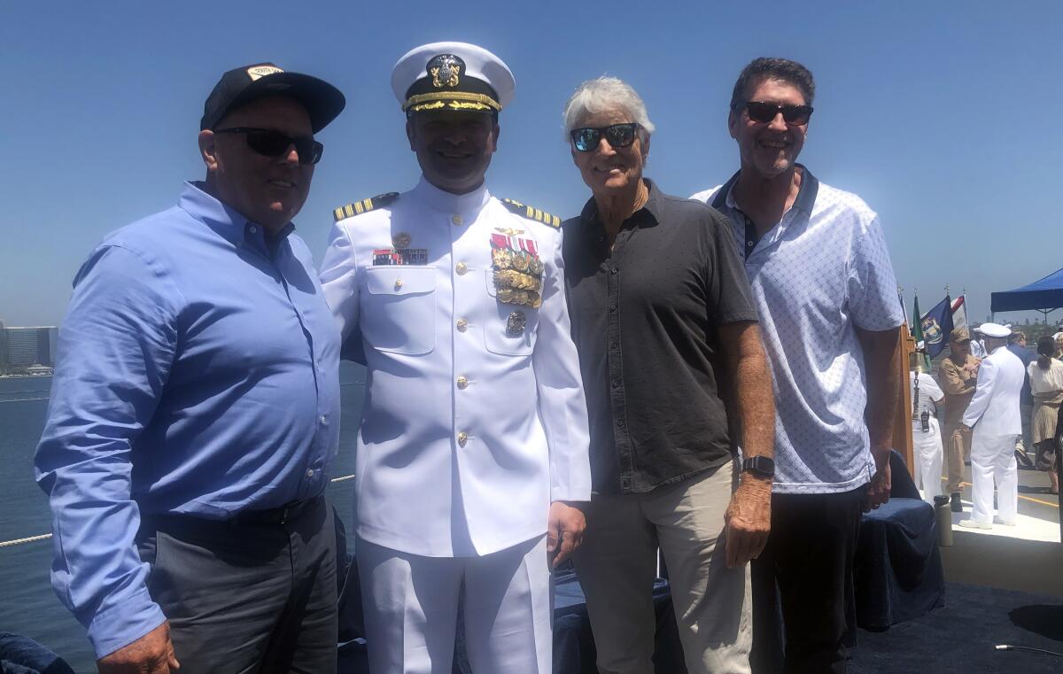 From left to right: Joe McNab, Dan Keeler, Kevin Rooney and Jeff Kraemer.