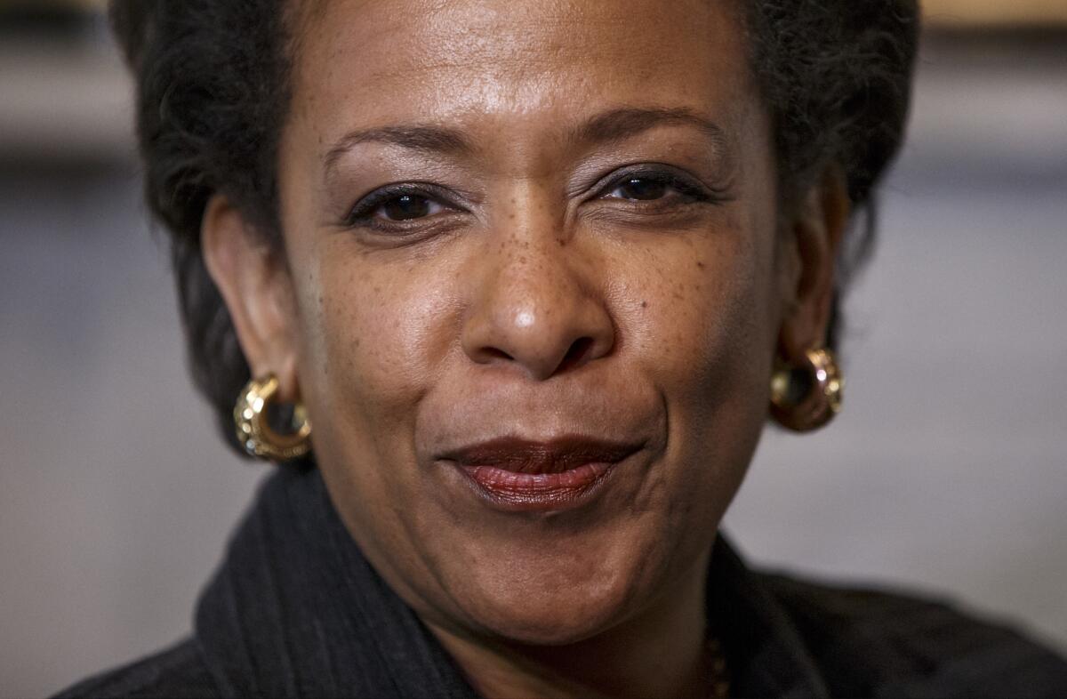Loretta Lynch is President Obama's nominee to be the next attorney general.
