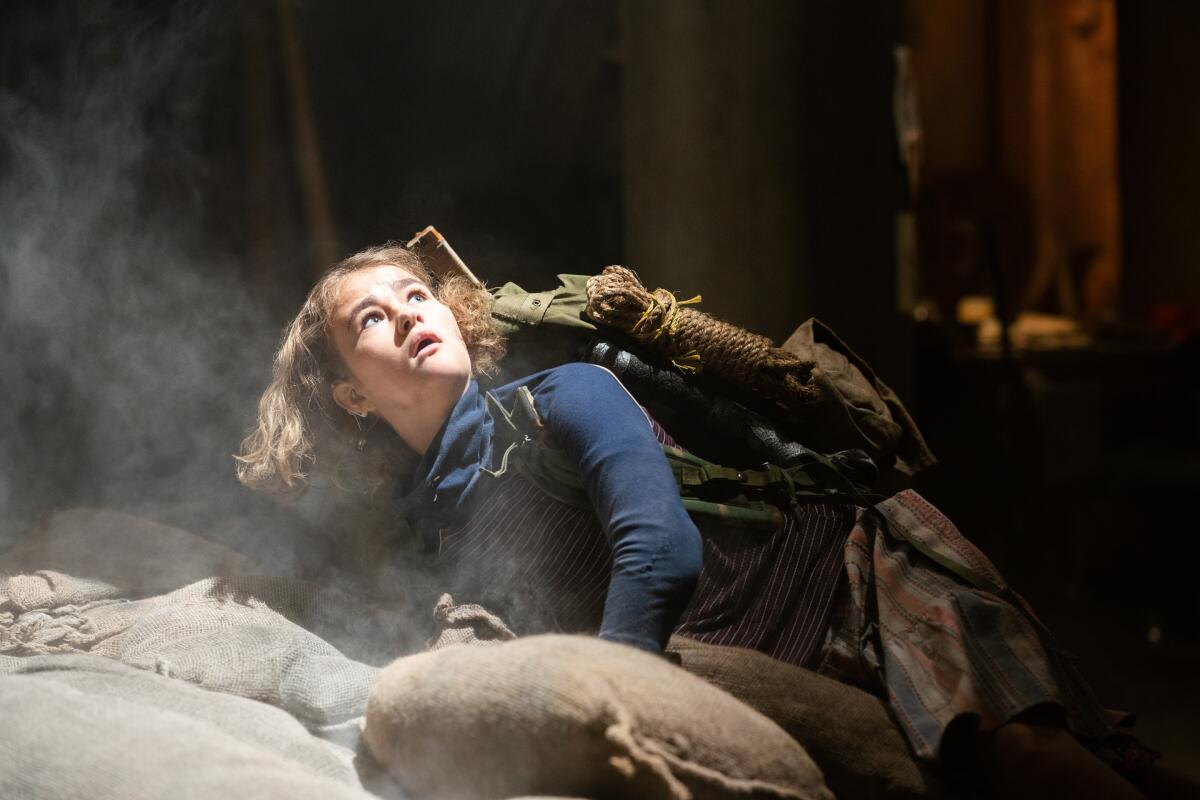 Millicent Simmonds en una escena de "A Quiet Place Part II."