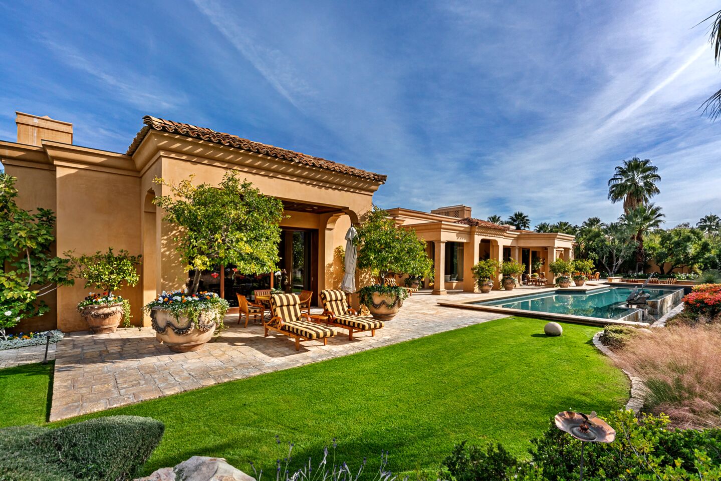Home of the Week: A Mediterranean oasis dazzles in Palm Desert - Los ...