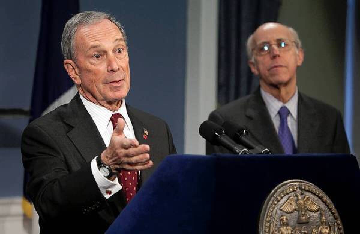 New York Mayor Michael R. Bloomberg says he will appeal a state Supreme Court judge's decision to strike down limits on the sale of large sugary soft drinks in the city.
