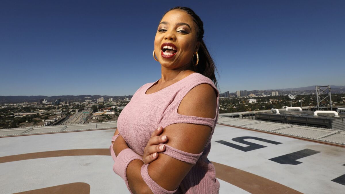 Journalist Jemele Hill, who after a recent controversy over her calling the president a racist while employed at ESPN has moved on to multiple new roles since relocating to L.A.