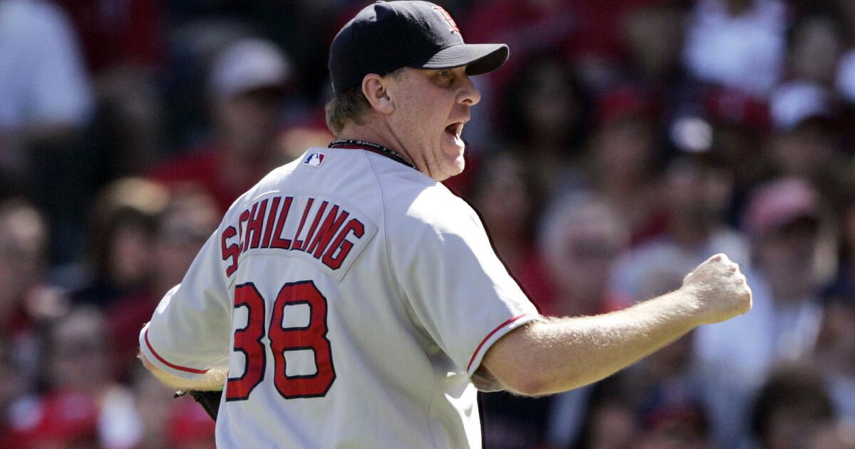 Curt Schilling Done For The Season At Espn Due To Hitler Tweets Los Angeles Times