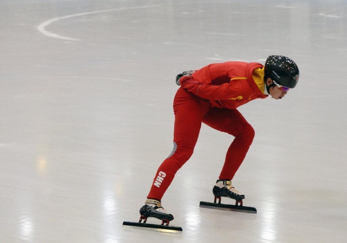 Wang Meng will probably miss the Sochi Olympics because of a broken right ankle.