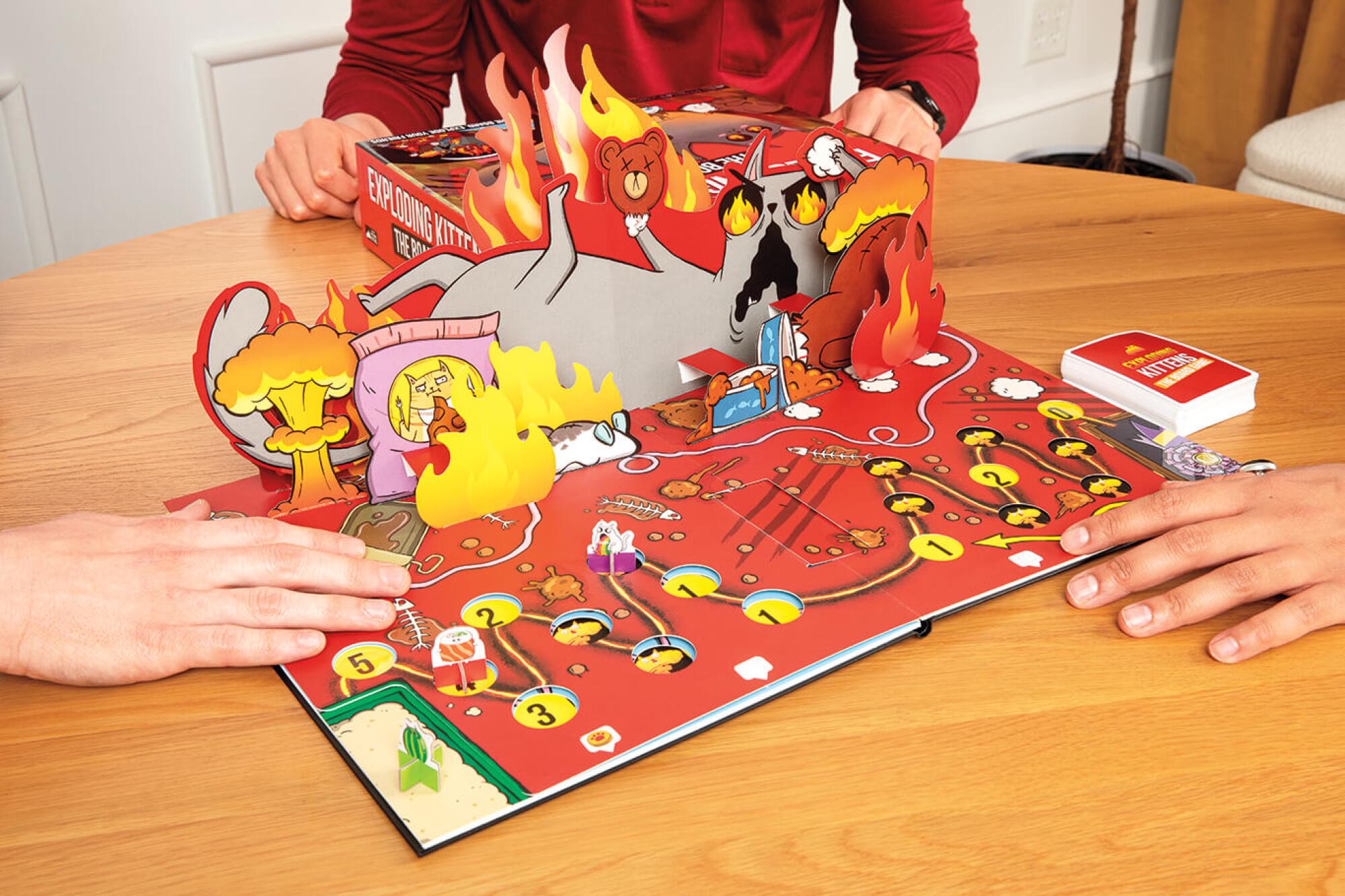 Exploding Kittens board game