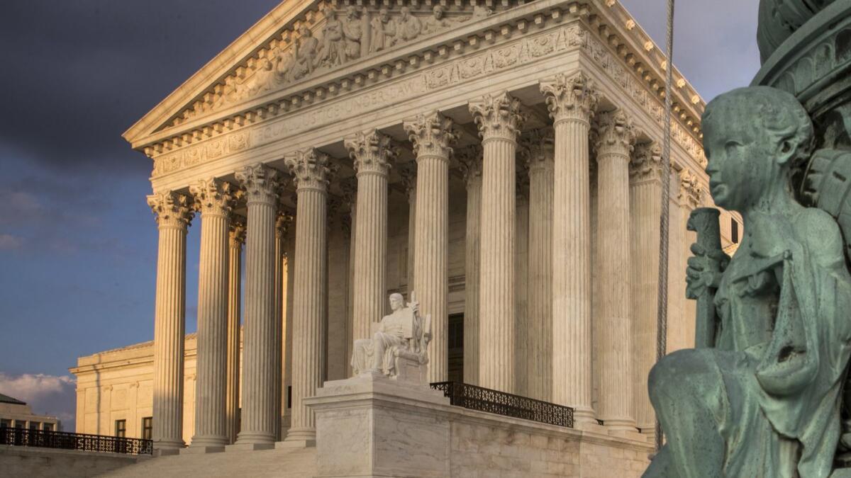 The Supreme Court in Washington, D.C.