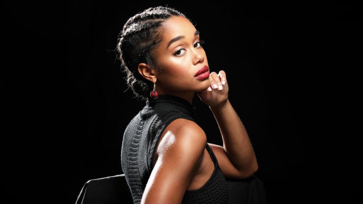 Laura Harrier plays Patrice Dumas, an activist college student in Spike Lee's latest film, "BlacKkKlansman," based on the true story of a black Colorado Springs, Colo., police officer who infiltrated the KKK in 1979.