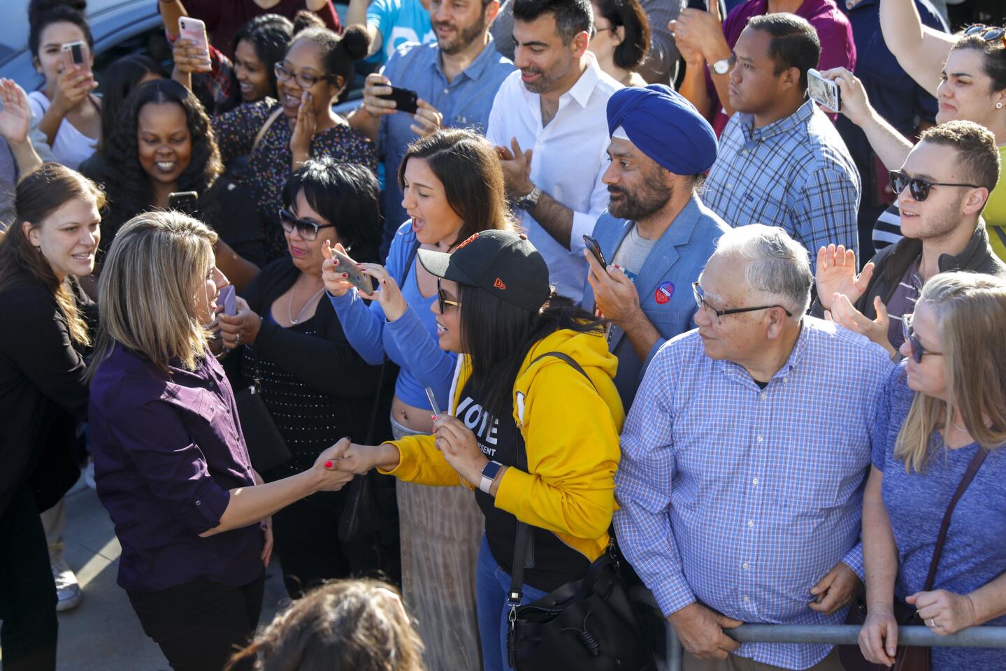 California candidates make final push