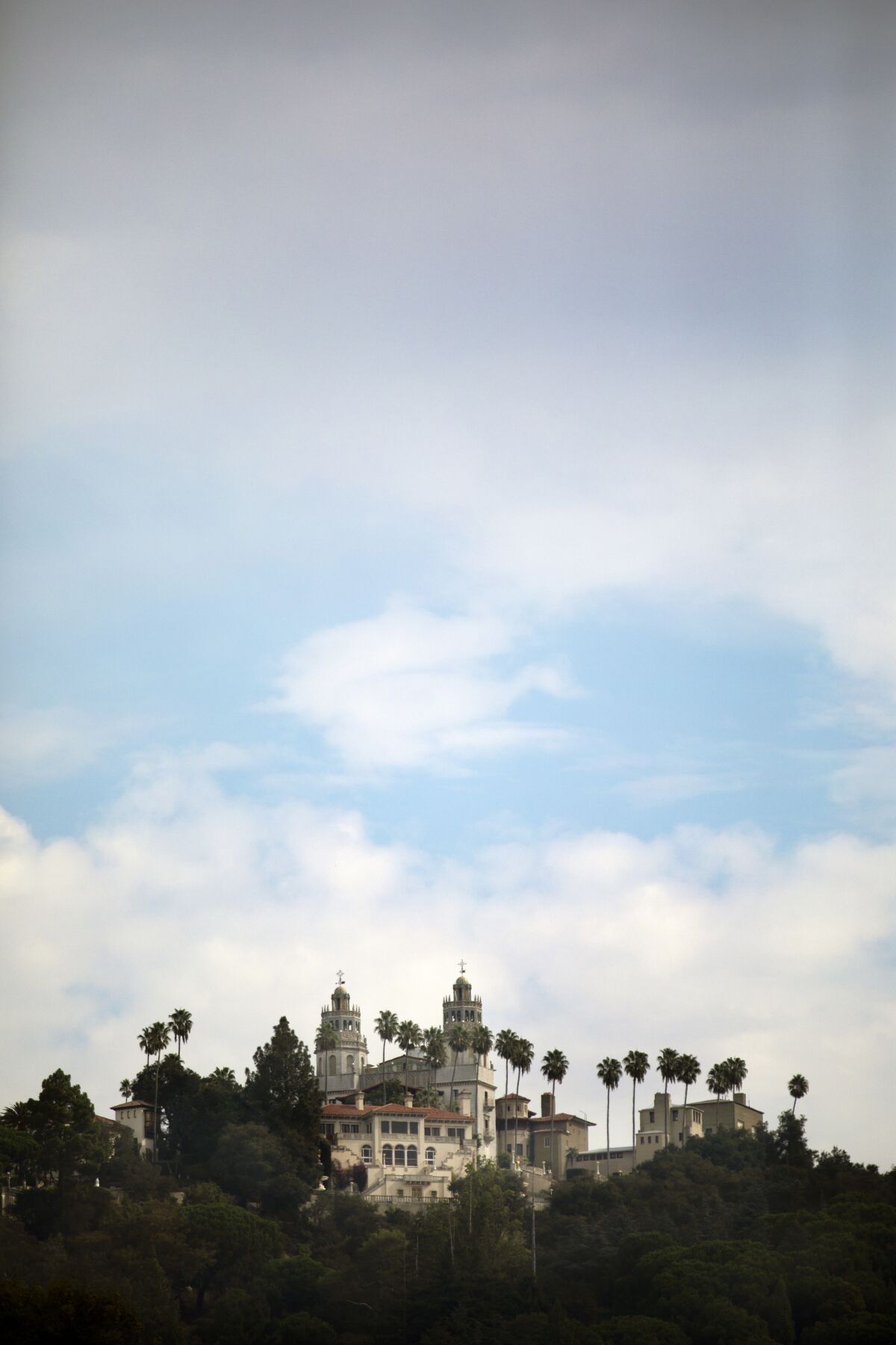 Hearst Castle in coastal San Simeon, Calif.: inspiration for a shimmering string of words and ideas.