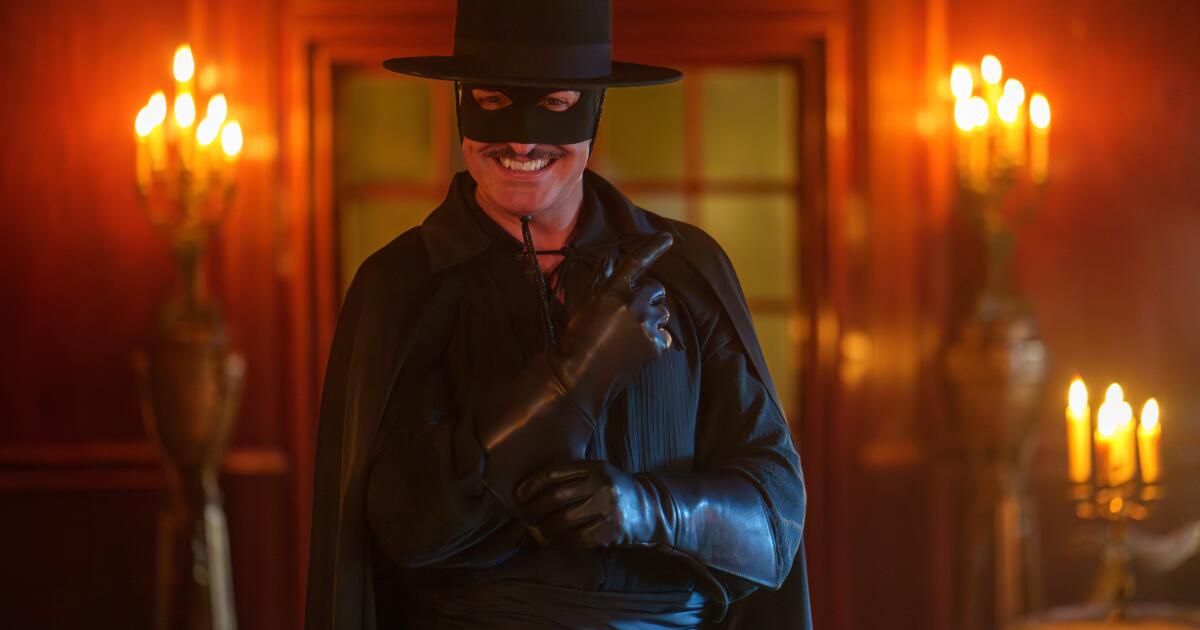 Review: 'Zorro' is L.A.'s masked hero, but France makes him magnifique