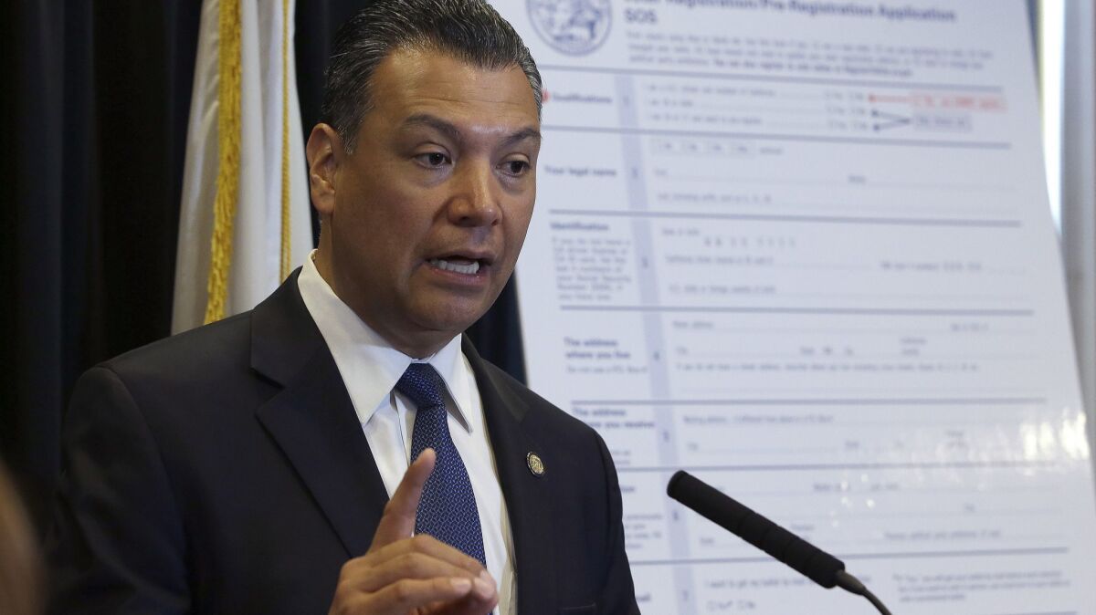 California Secretary of State Alex Padilla is a defendant in a new lawsuit over the state's law requiring women on corporate boards.