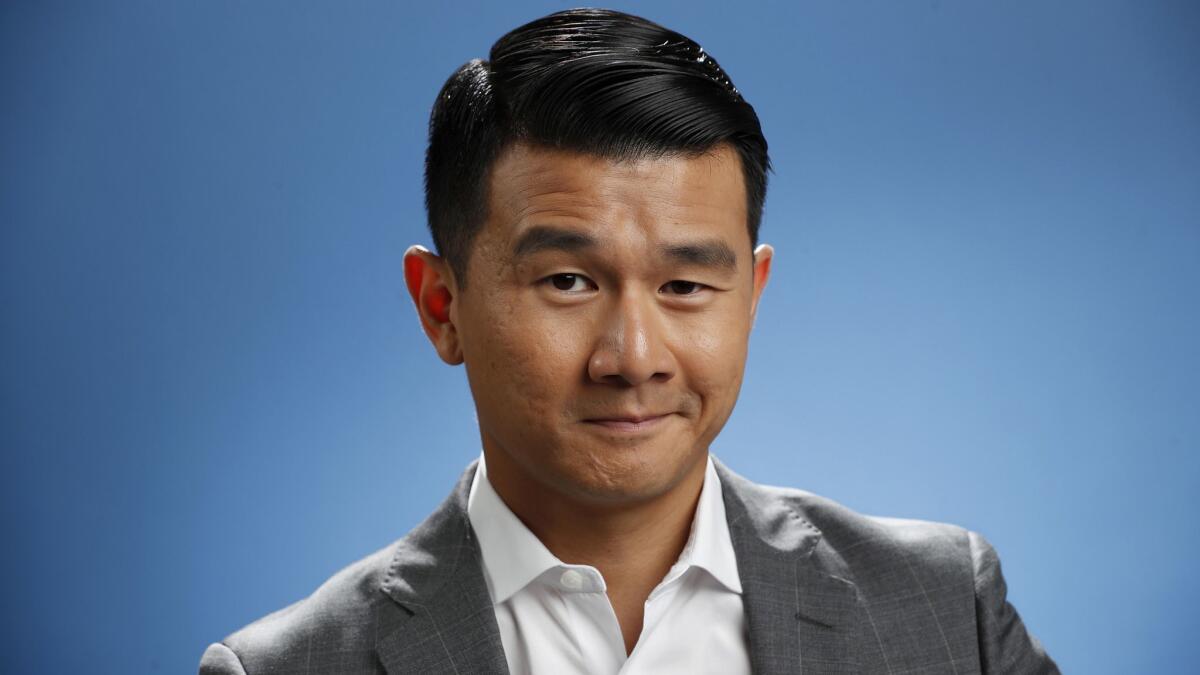 Actor Ronny Chieng plays Eddie Cheng in "Crazy Rich Asians."