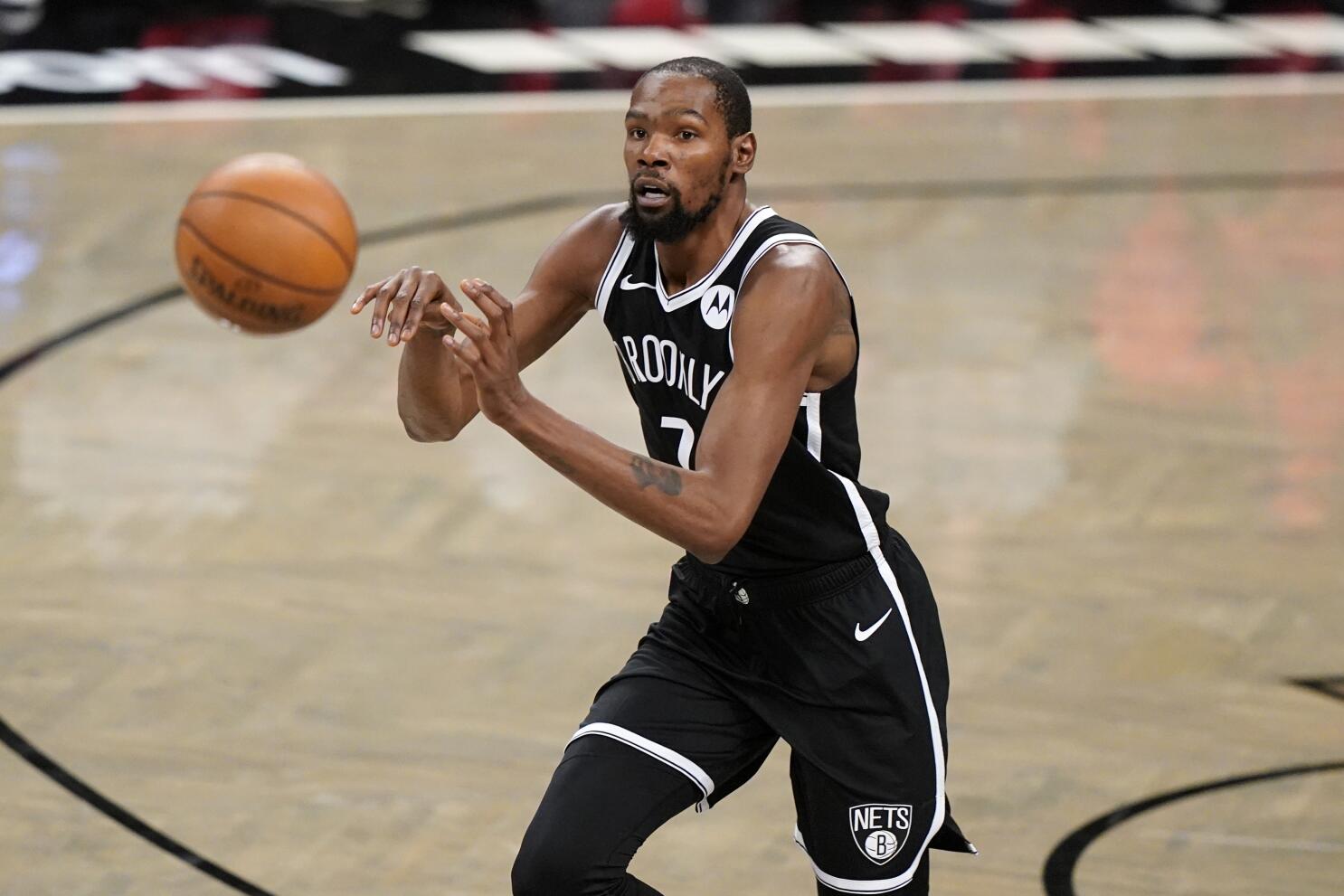 N.B.A. Playoffs: Nets Take Opener; Kevin Durant Is Ejected in Warriors' Win  - The New York Times