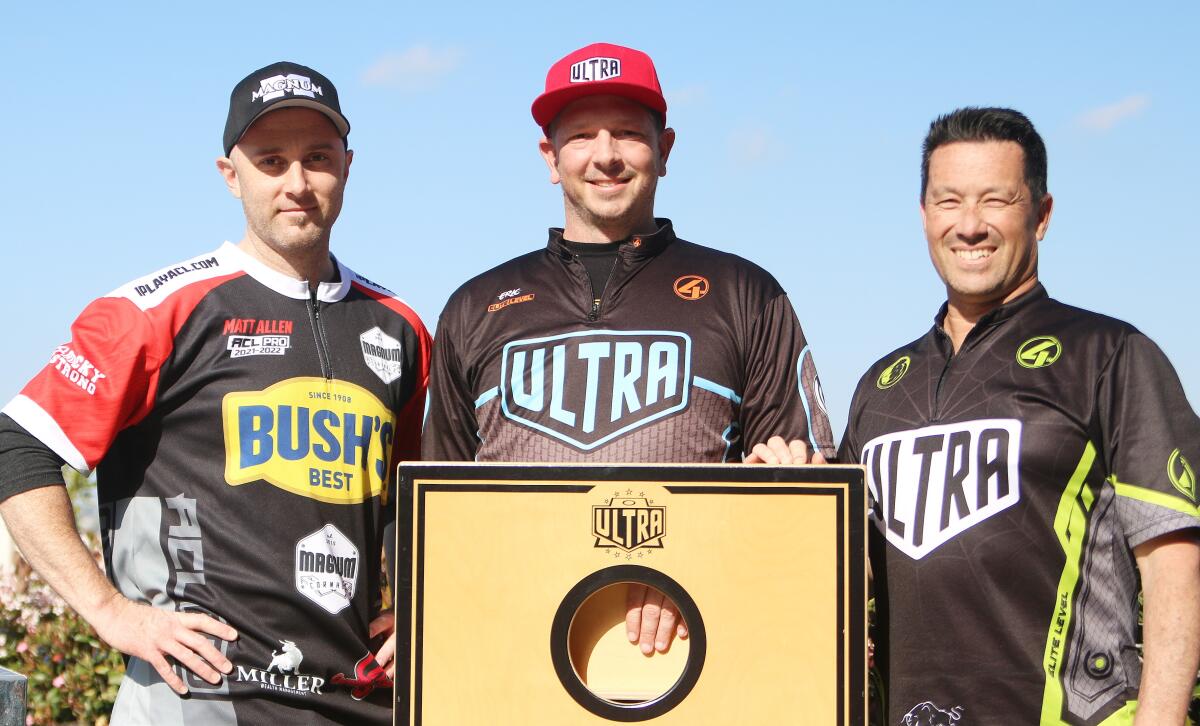 North Coast ACL pros (l to r): Matt Allen, Eric Tscherne and Jodi Lim