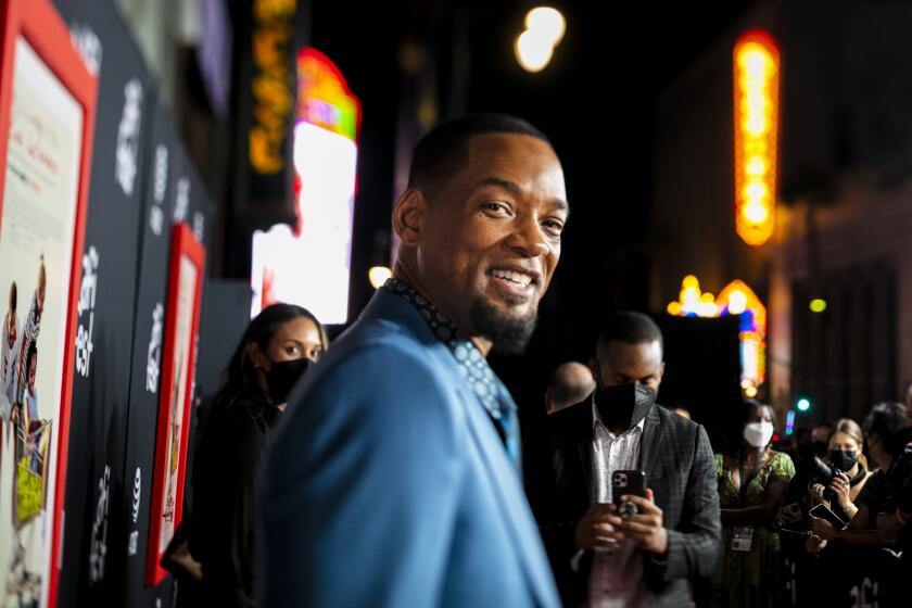Will Smith, on the red carpet of the 2021 AFI Fest Gala Premiere of "King Richard," at the TCL Chinese Theatre, in Hollywood.