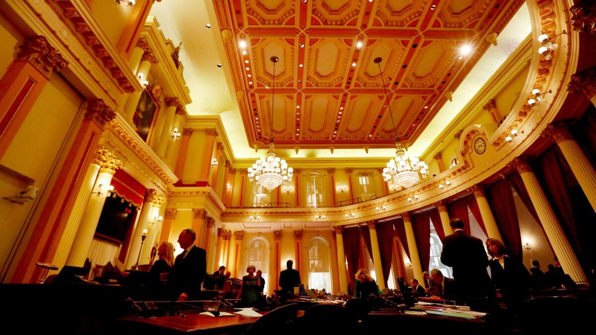 The size of the California Legislature — 40 members in the Senate, 80 in the Assembly — has remained unchanged since 1879.