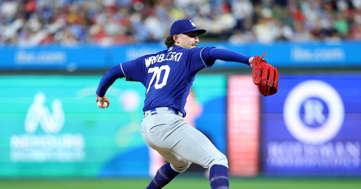Les Dodgers battent les Phillies et s’occupent de la carrière de Justin Wrobleski