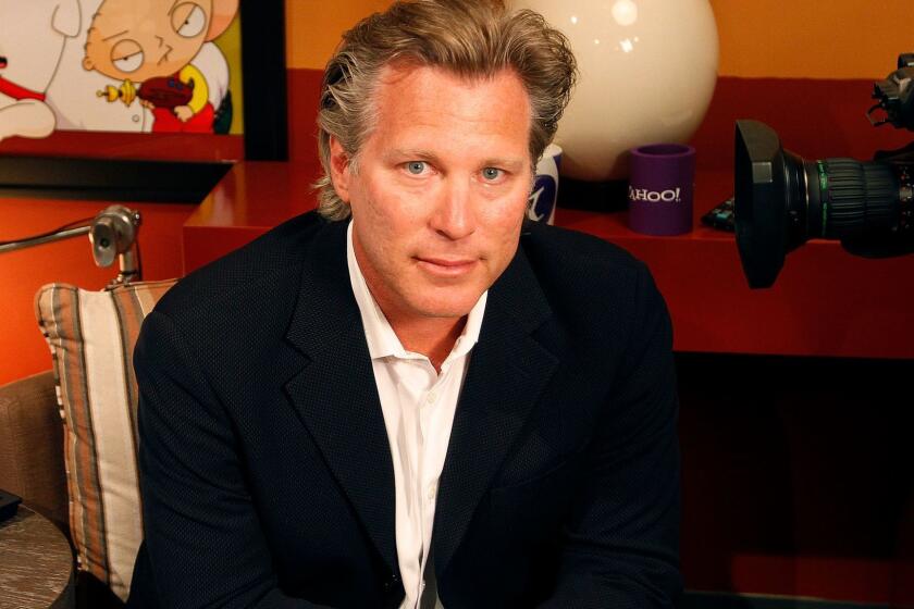 LOS ANGELES, CA., JUNE 03, 2011Ross Levinsohn, Yahoo's new Executive zVice President of the Americas region, talks about his strategy for revitalizing the site's entertainment offerings. (Kirk McKoy/Los Angeles Times)