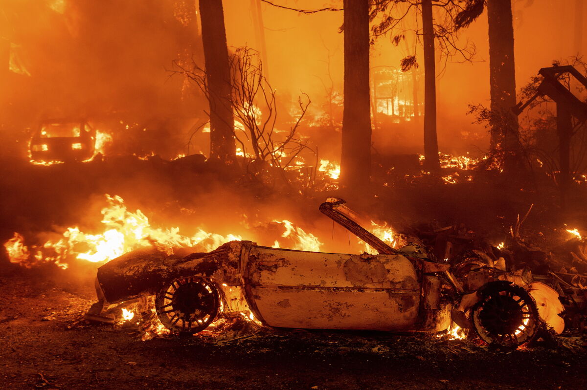 Worst fires in California history: Dixie, Camp and more - Los Angeles Times