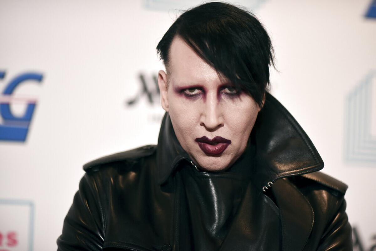 ARCHIVO - Marilyn Manson.