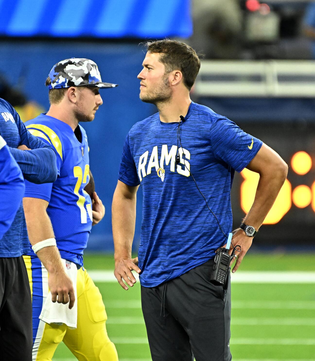 Rams' Matthew Stafford clears concussion protocol, won't start