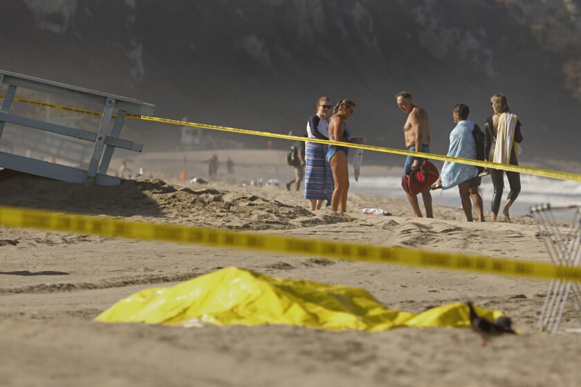 Two bodies discovered on the beach