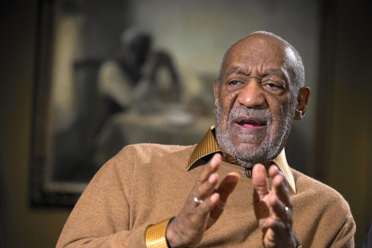 Bill Cosby at the Smithsonian's National Museum of African Art in Washington, D.C., on Nov. 6, 2014.