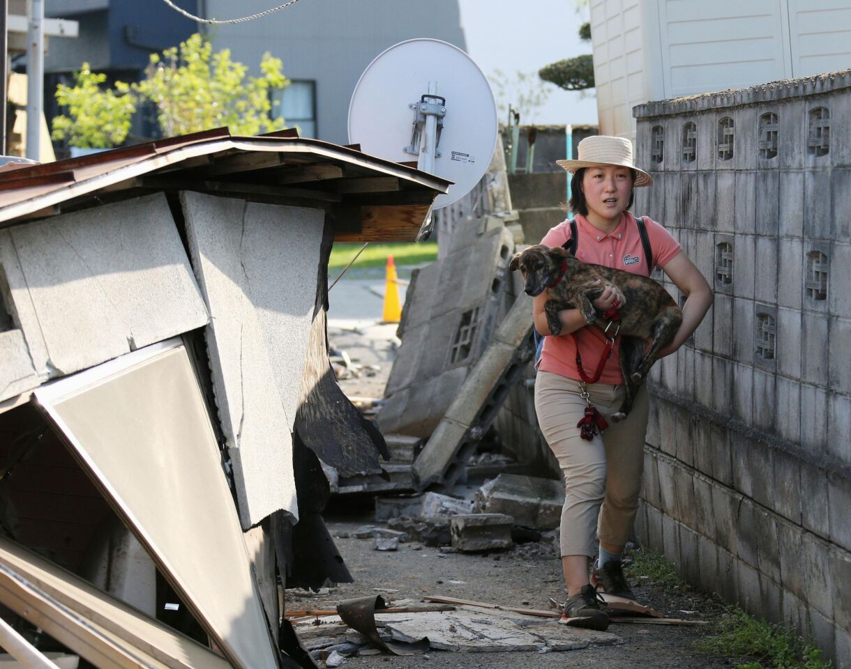 Japan digging out from magnitude 6.2 earthquake