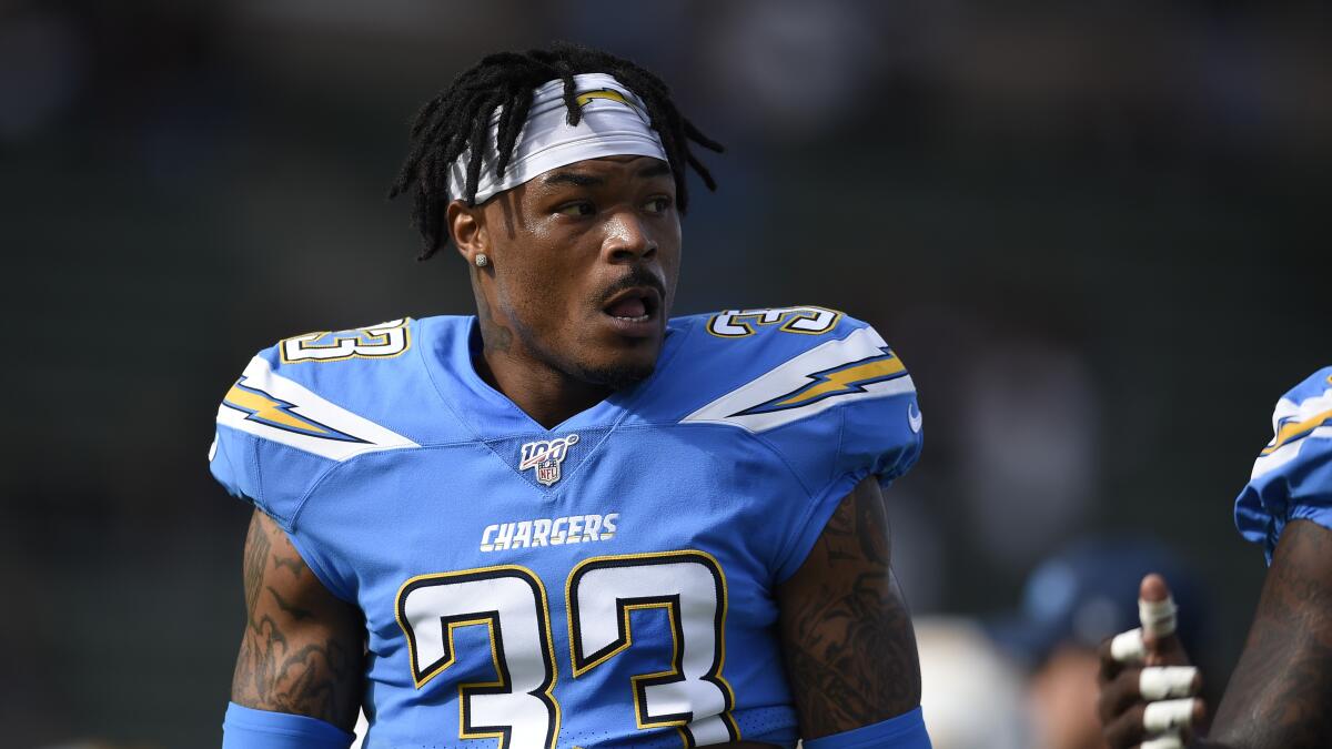 Chargers' Derwin James believes he's an improved player in 2019 - Los  Angeles Times