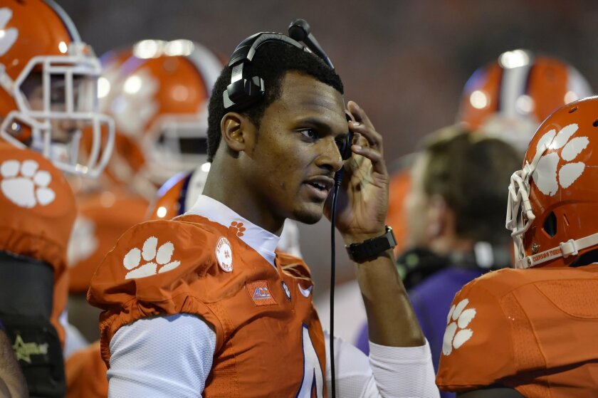 Clemson Qb Watson Says Recovery Going Well The San Diego