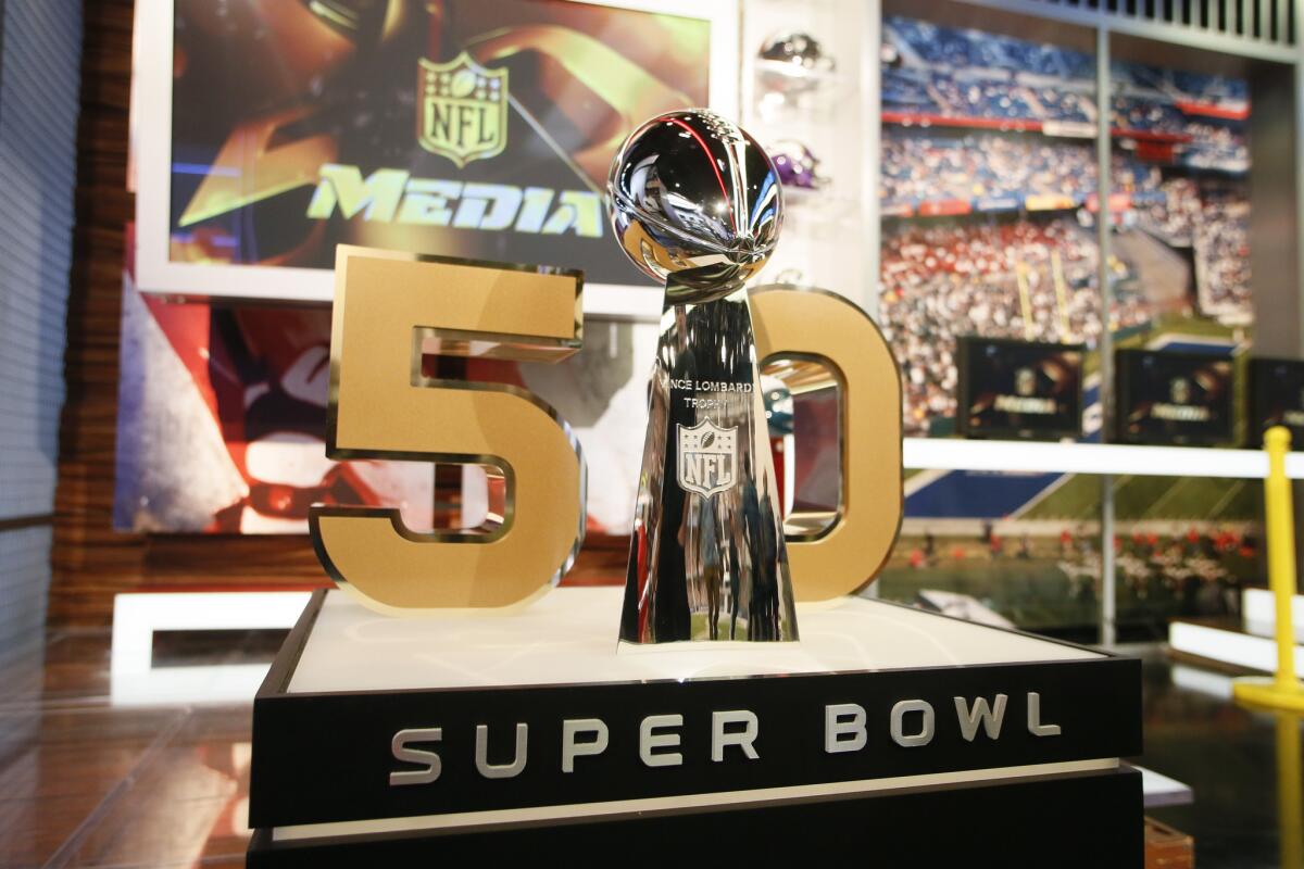 Super Bowl 50 will be played at the new Levi's Stadium in Santa Clara, Calif.