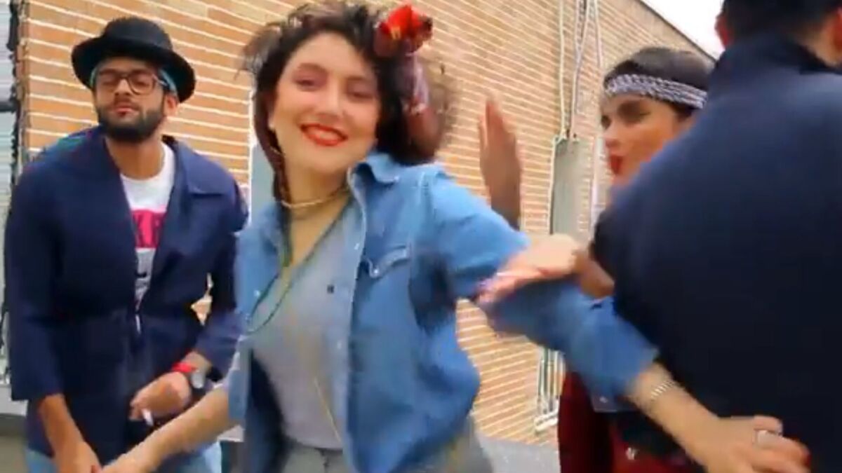 In this frame grab taken from video posted to YouTube in 2014, Iranians dance to Pharrell Williams' hit song "Happy" on a rooftop in Tehran. In Iran some see dancing in public as promoting Western culture.