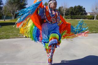 Powwow dancer