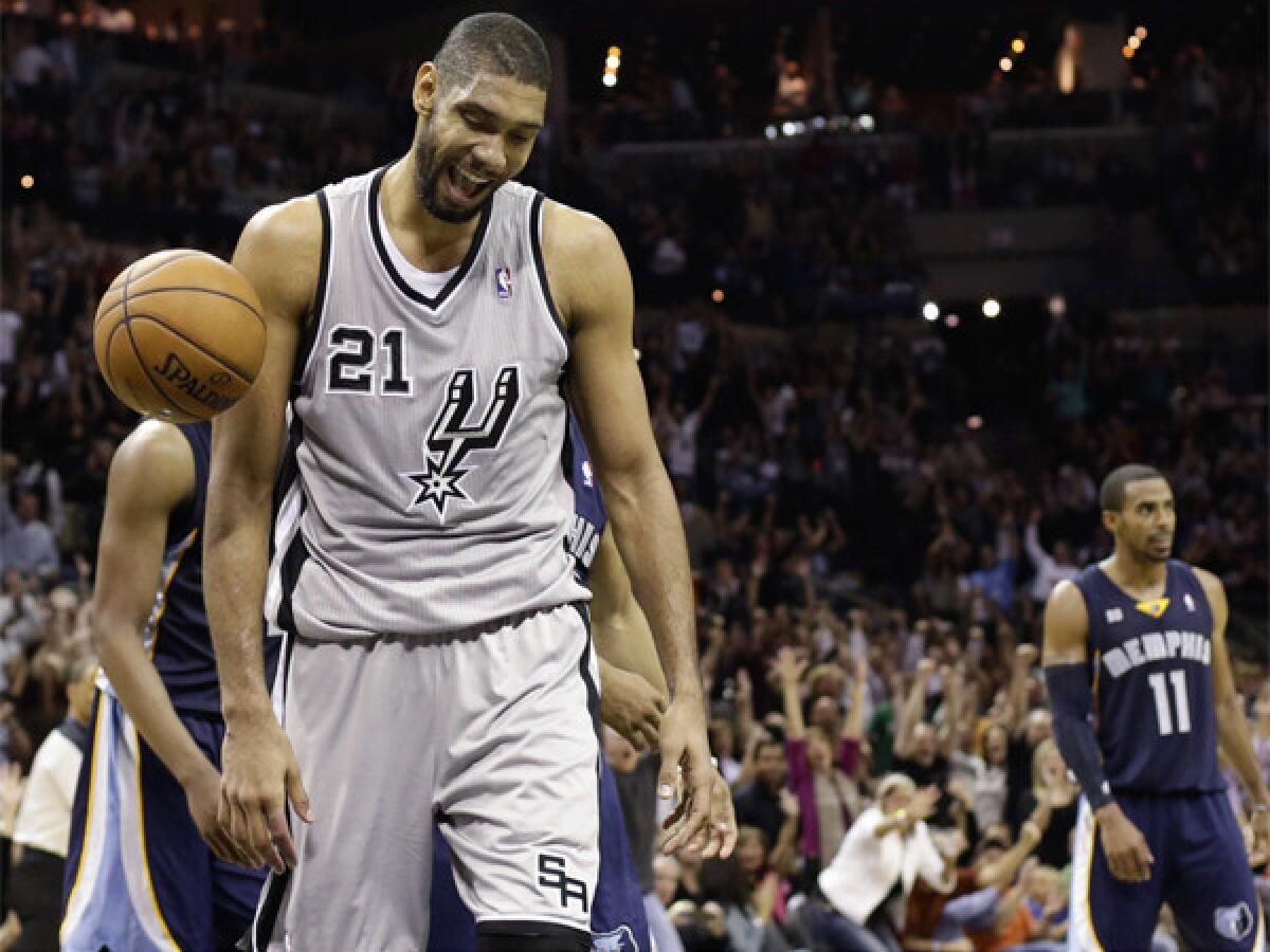 Tim Duncan and the rest of the Spurs are a formidable challenge for the injury-depleted Lakers.